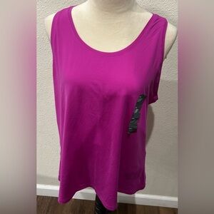 All in motion Women's Pink Sleeveless lightweight athletic Top size XXL NWT